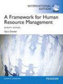 A Framework for Human Resource Management