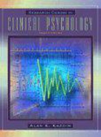 Research design in clinical psychology 4th edition