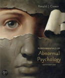 Fundamentals Of Abnormal Psychology