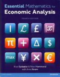 Essential Mathematics for Economic Analysis