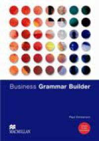 Business grammar builder + cd rom