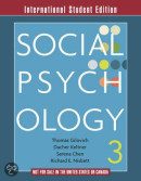 Social Psychology 3E International Student Edition