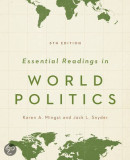 Essential Readings in World Politics