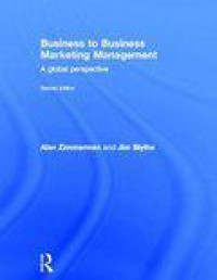 Business to Business Marketing Management