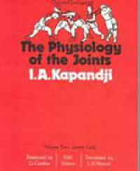 Physiology of the joints, volume two - lower limb