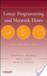 Linear Programming and Network Flows