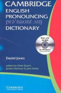 English Pronouncing Dictionary with CD-ROM
