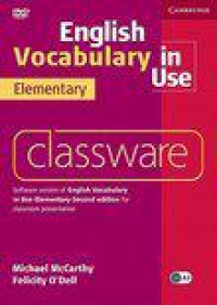 English Vocabulary In Use Elementary Classware