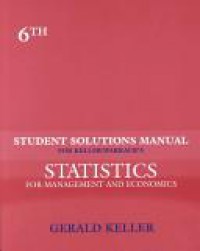 Statistics For Management & Economics