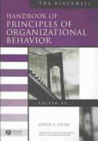 Handbook of principles of organizational behavior