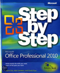 Microsoft Office Professional 2010 Step By Step