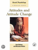 Attitudes and Attitude Change