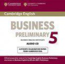 Cambridge English Business 5 Preliminary Audio CD