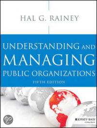 Understanding and Managing Public Organizations