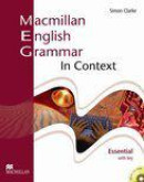 Macmillan English Grammar In Context Essential With Key And Cd-Rom Pack