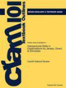 Studyguide for Interpersonal Skills in Organizations by Janasz, ISBN 9780073405018