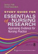 Study Guide for Essentials of Nursing Research