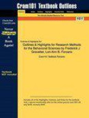 Studyguide for Research Methods for the Behavioral Sciences by Gravetter, Frederick J, ISBN 9780495509783