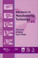 Advances In Manufacturing Technology Xvi
