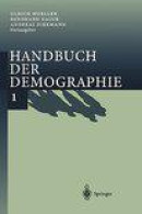 Handbuch Der Demographie 1: Modelle Und Methoden