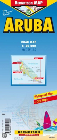 Wegenkaart Aruba / druk 1