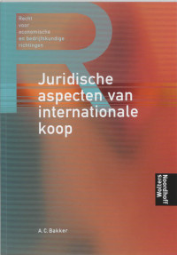 Juridische aspecten van internationale koop / druk 1