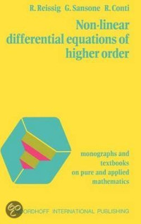 Nonlinear Differential Equations of Higher Order