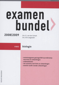 Examenbundel vwo biologie 2008 - 2009