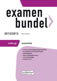 Examenbundel vmbo-gt economie 2012/2013