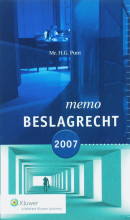 Memo beslagrecht 2007