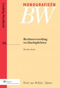 Monografieen BW Rechtsverwerking