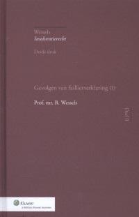 Polak-Wessels, Insolventierecht Gevolgen van faillietverklaring (1)