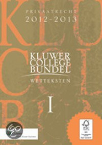 Kluwer Collegebundel Limited Edition 2012/2013