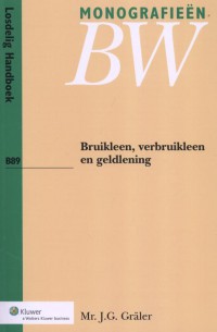 Monografieen BW Bruikleen, verbruikleen en geldlening
