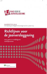 Richtlijnen voor de jaarverslaggeving 2012 (gebonden editie)