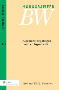 Monografieen BW Algemene bepalingen pand en hypotheek