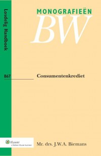 Monografieen BW Consumentenkrediet