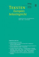 Teksten Europees belastingrecht 2014/2015