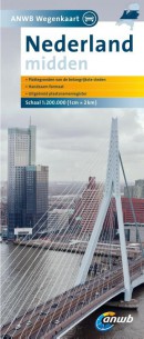 ANWB wegenkaart : Nederland Midden-1:200.000