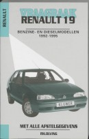 Autovraagbaken Vraagbaak Renault 19 Benzine- en dieselmodellen 1992-1995