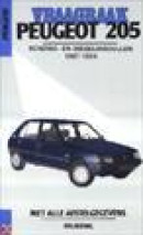 Autovraagbaken Vraagbaak Peugeot 205 Benzine- en dieselmodellen 1987-1994