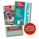 Pakket Wat en Hoe Onderweg Rome + Wat en Hoe Taalgids Italiaans