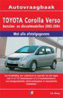 Autovraagbaken Vraagbaak Toyota Corolla Verso Benzine/Diesel 2002-2004
