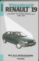 Renault 19 benzine/diesel 1988-1991