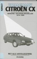 Autovraagbaken Vraagbaak Citroen CX Benzine- en dieselmodellen 1974-1990