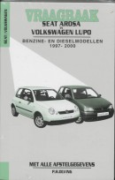 Autovraagbaken Vraagbaak Seat Arosa en Volkswagen Lupo Benzine- en dieselmodellen 1997-2000