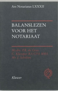 Ars Notariatus Balanslezen voor het notariaat