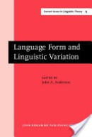 Language Form and Linguistic Variation