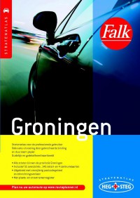 Falk stratenatlas Groningen Heg Steg 5e druk recente uitgave