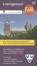Falk/VVV City map & more 19 's Hertogenbosch 1e druk recente uitgave